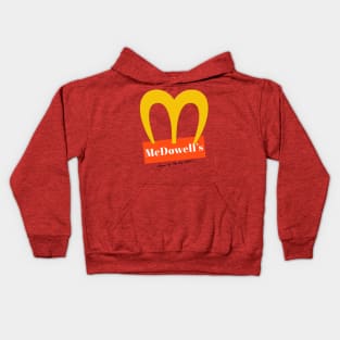 McDowell's - House Of The Big Mick White Kids Hoodie